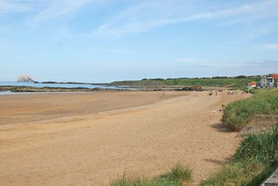 North Berwick beach